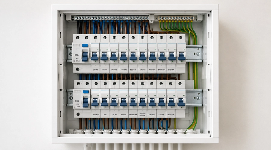 Rozdzielnica elektryczna w domu